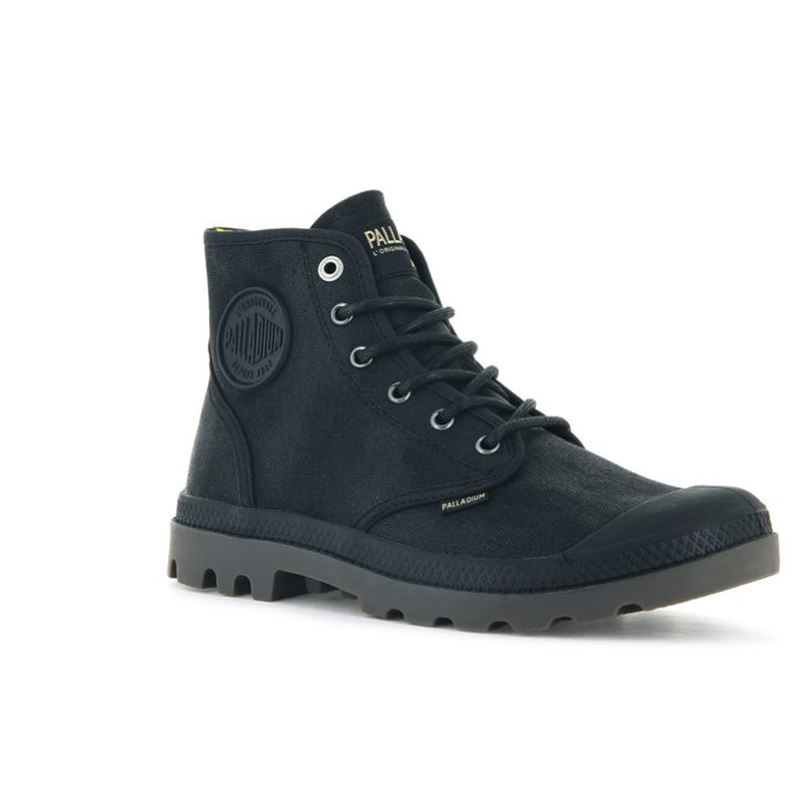 Pánské Boty Palladium Pampa Hi WAX Černé | CZ HLX-72D